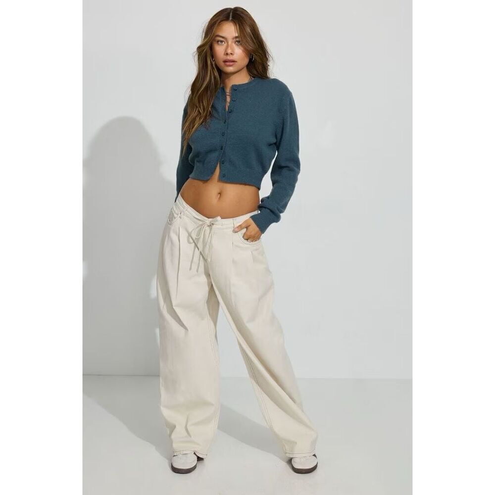 New Garage Kenzie Low Rise Baggy Pants